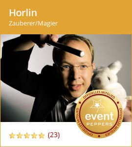 Zauberer Horlin bei Eventpeppers