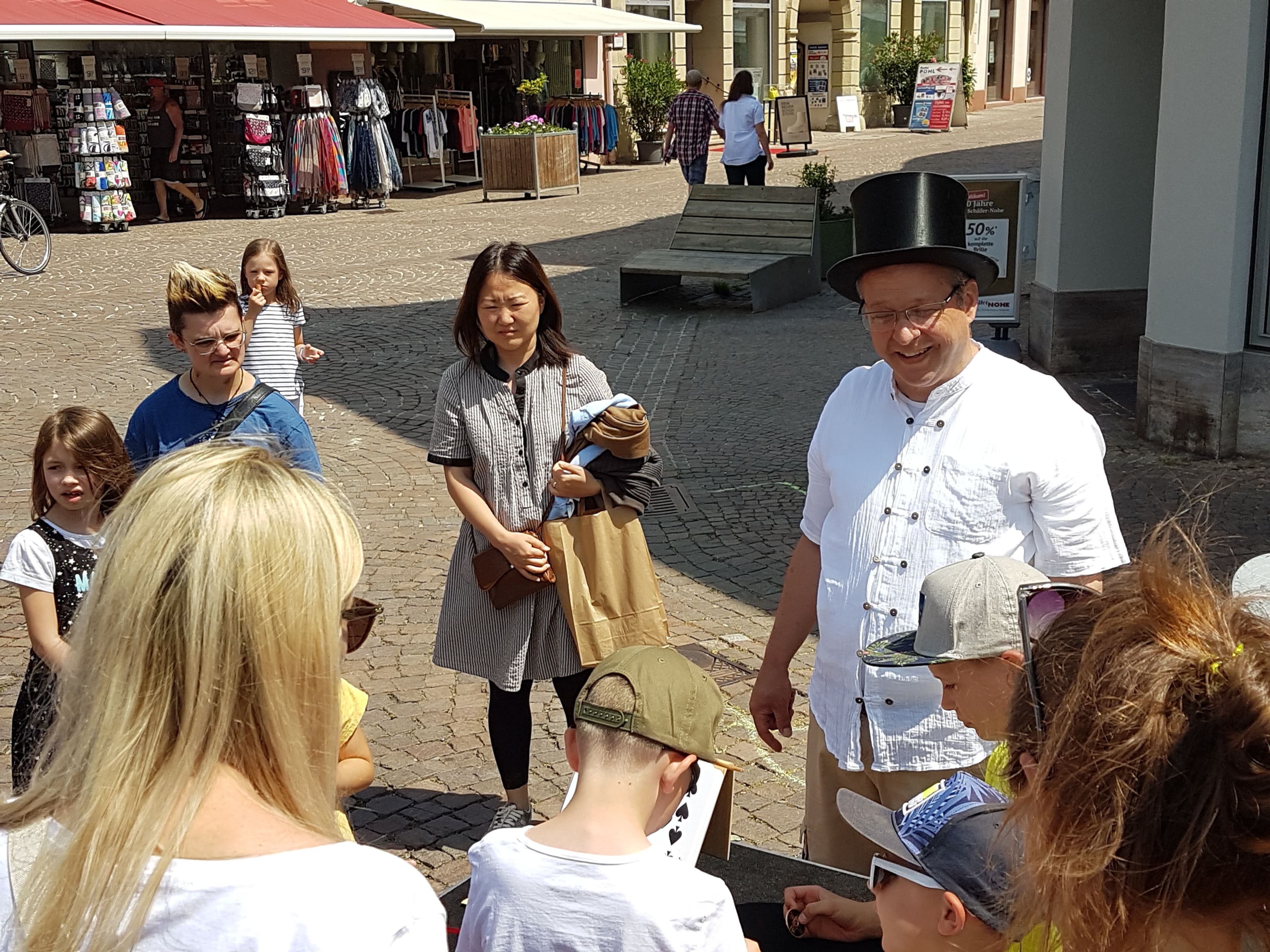 Close-up Magie in Bad Mergentheim