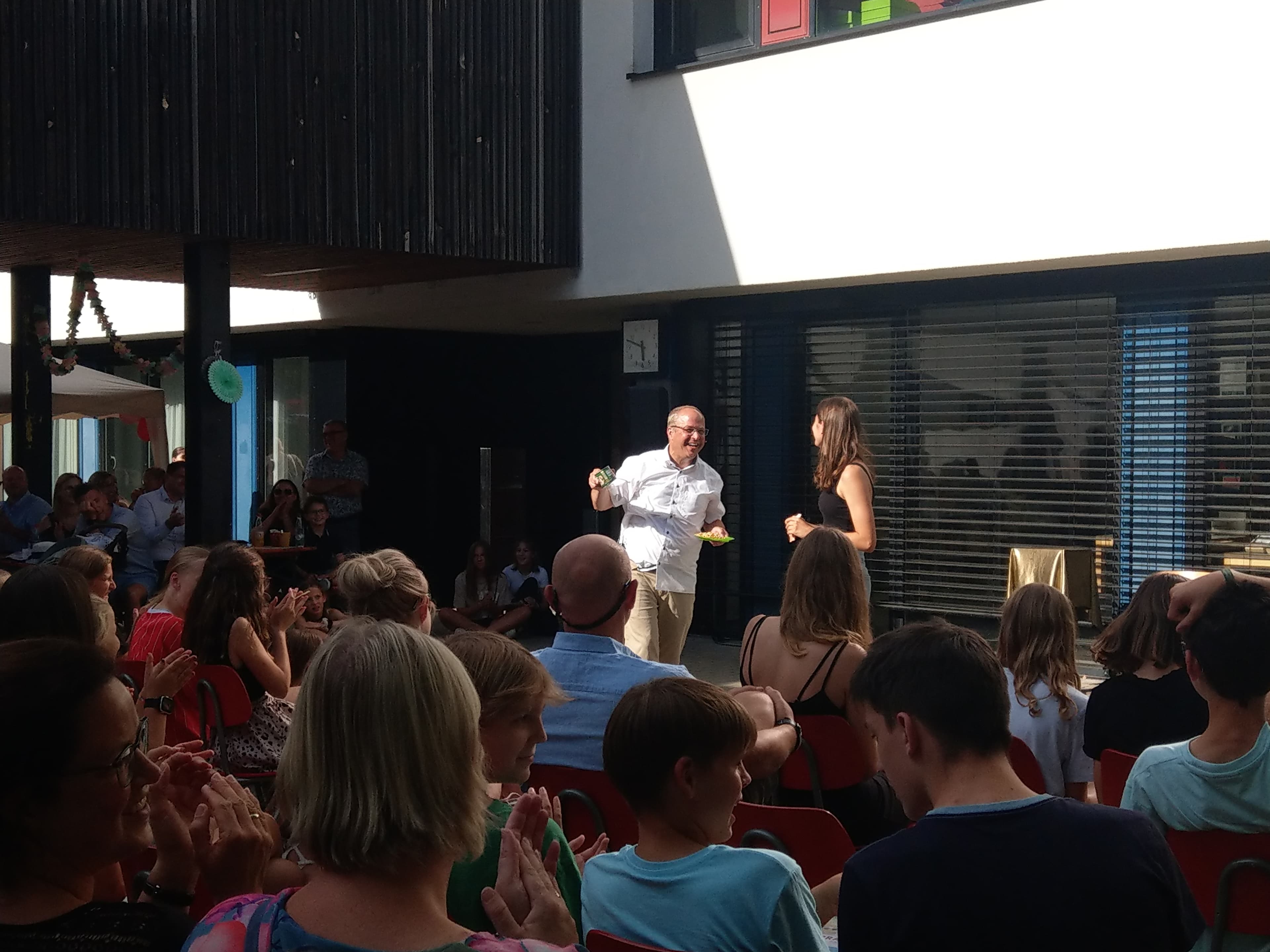 Auftritt auf dem Sommerfest des Gymnasium Weikersheim