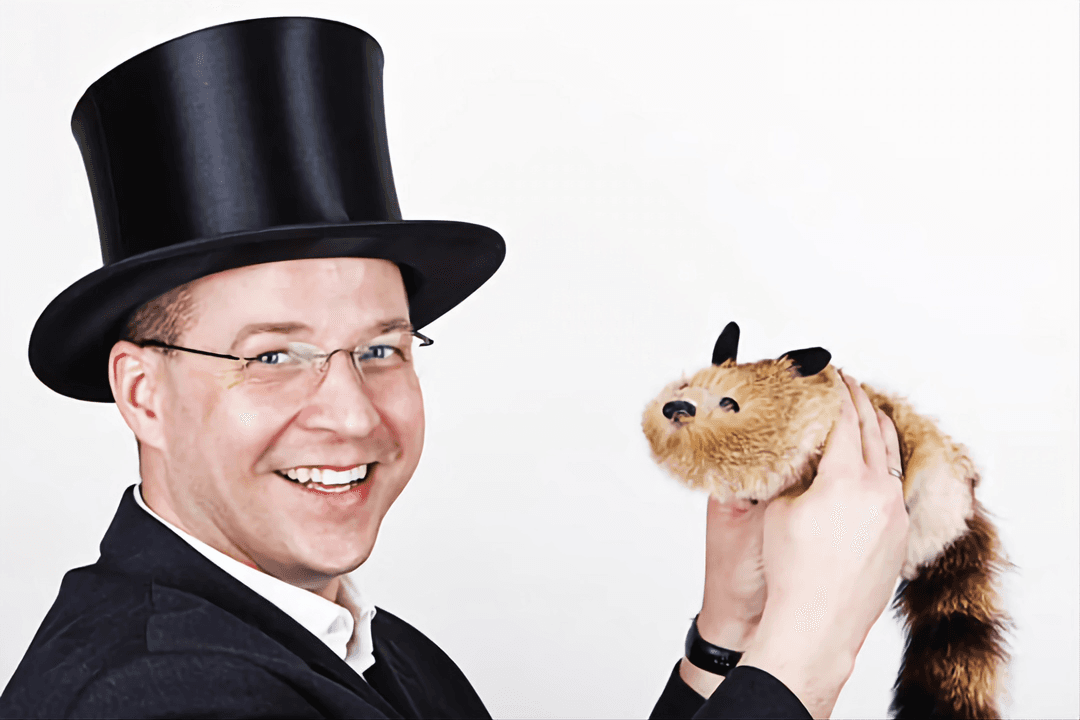 Rocky der Waschbär mit Horlin